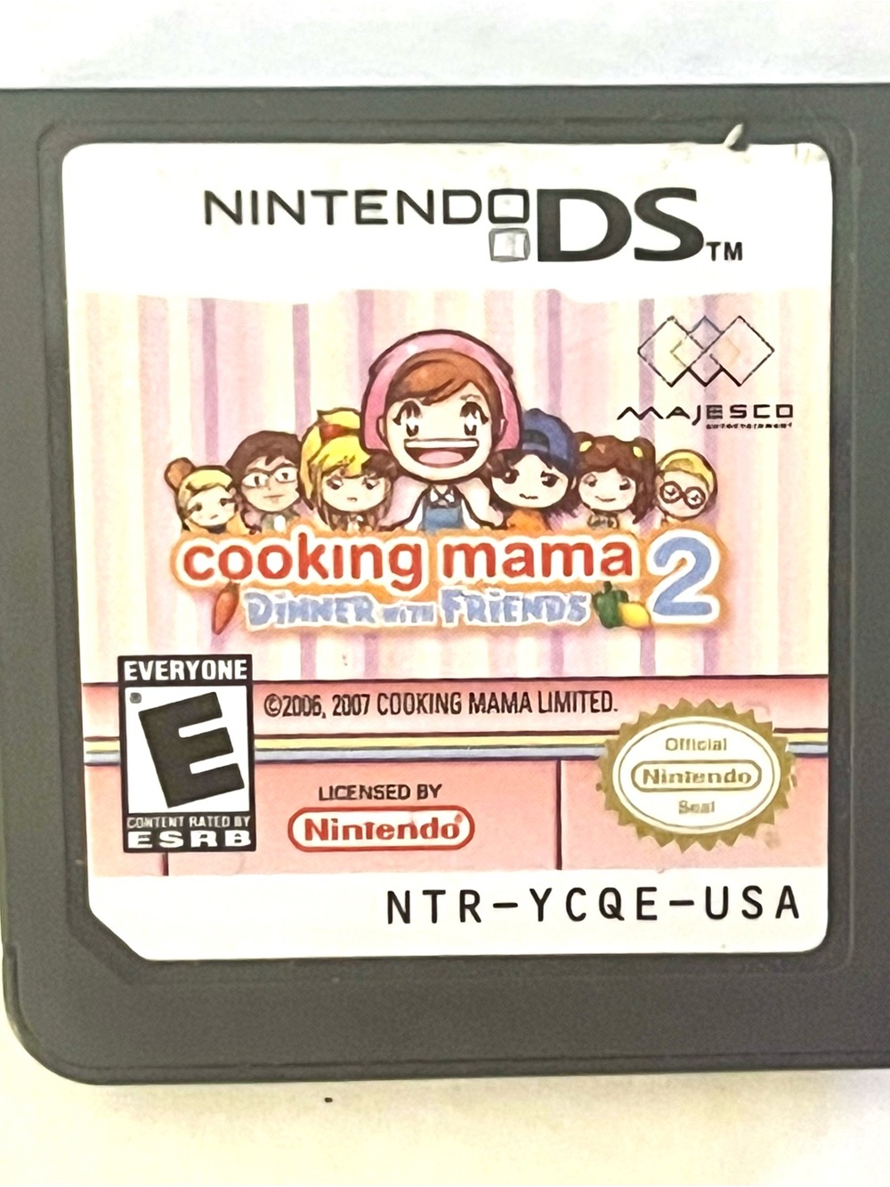 Cooking Mama 2: Dinner With Friends (Nintendo DS, 2007) Tested! Works!